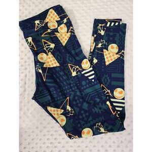 Nightmare Before Christmas Lularoe TC Tall Curvy Leggings Jack Skellington Face